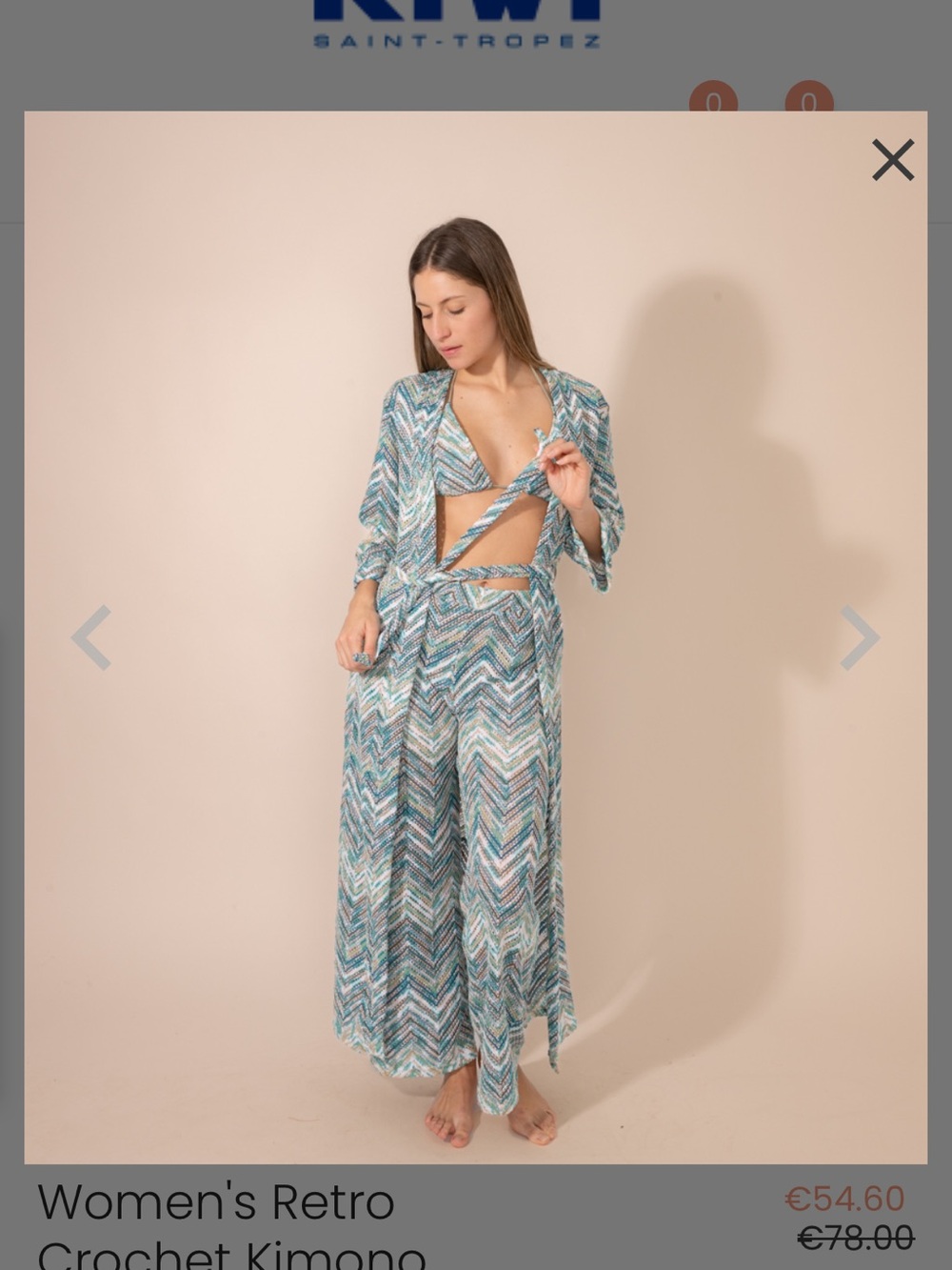 Kiwi NWT boho-chic kimono